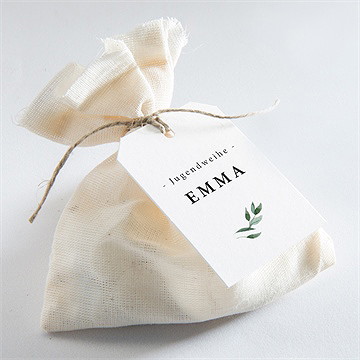 Geschenkanhänger Jugendweihe Blätterfantasie - Vue 2