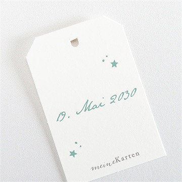 Geschenkanhänger Jugendweihe Silbersternchen - Vue 3