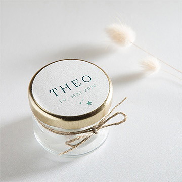 Aufkleber Jugendweihe Silbersternchen - Vue 2