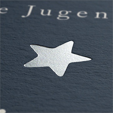 Einladungskarte Jugendweihe tiefe nacht - Vue 2