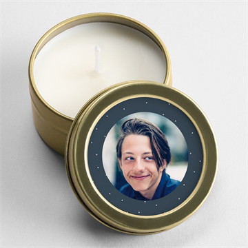 Kerze Jugendweihe Tiefe nacht