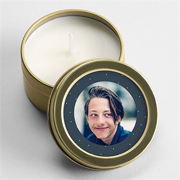 Kerze Jugendweihe Tiefe Nacht