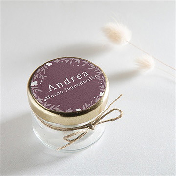 Aufkleber Jugendweihe Fliedertraum - Vue 2