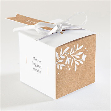 Geschenkbox Jugendweihe Blumenrelief - Vue 2