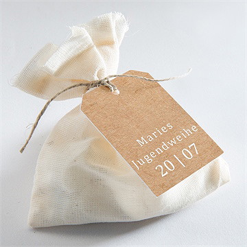 Geschenkanhänger Jugendweihe Blumenrelief - Vue 2