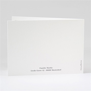 Trauerdanksagung Memento - Klappkarte - Vue 3