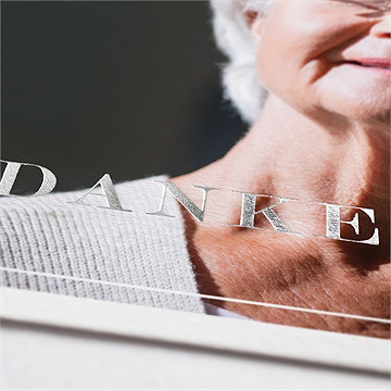 Trauerdanksagung für die ewigkeit - silber - Vue 2