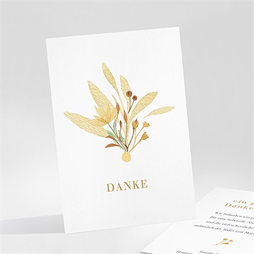 Trauerdanksagung Wilde Blume