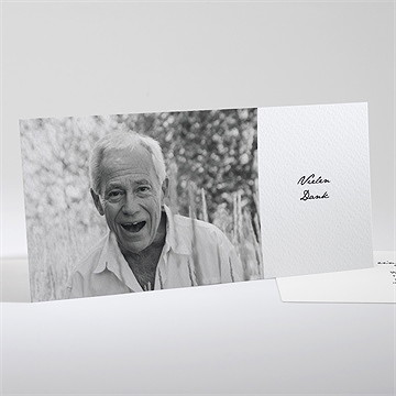 Trauerdanksagung Zitat - Querformat