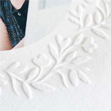 Trauerdanksagung trauerkrone - prägung - Vue 2