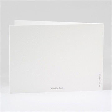 Trauerdanksagung sanfte klarheit - klappkarte - Vue 3