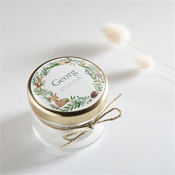 Sticker Geburt tanz der waldtiere (junge) - vue 2