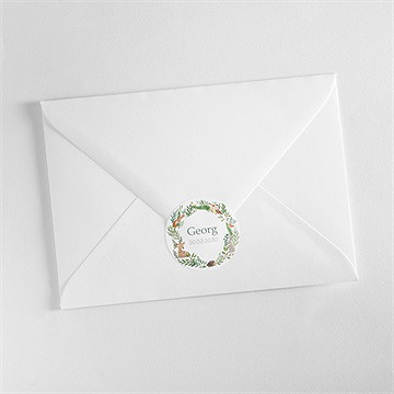 Sticker Geburt tanz der waldtiere (junge) - vue 3