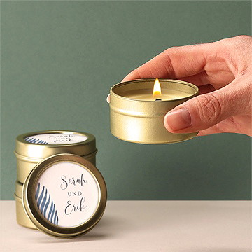 Kerze Hochzeit Evasion - vue 2