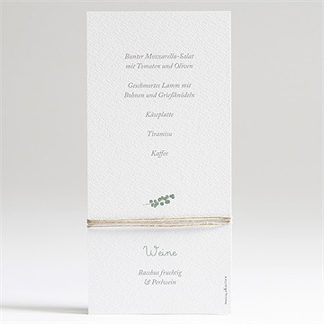 Menükarte Taufe festtag - vue 2