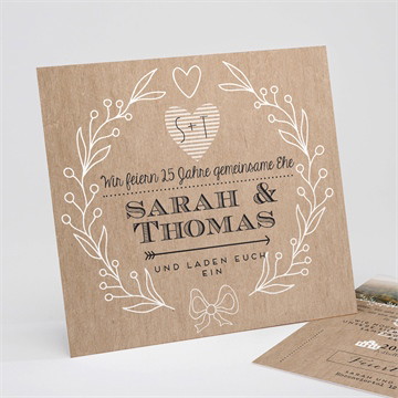 Vorder- und Rückseite - Quadrat