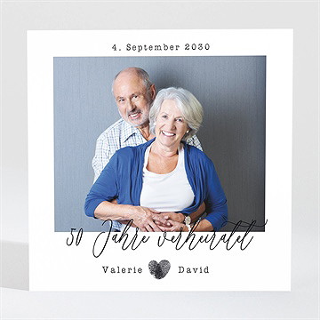 Einladung Hochzeitsjubiläum La Fiesta - 50 Jahre