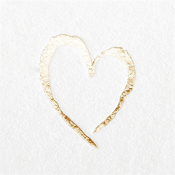 Einladung Hochzeitsjubiläum goldenes herz - vue 2