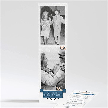 Einladung Hochzeitsjubiläum retro-strahlen