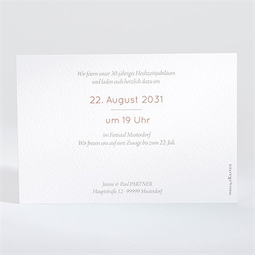 Einladung Hochzeitsjubiläum Liebestraum - vue 2