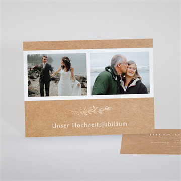 Einladung Hochzeitsjubiläum goldener zweig