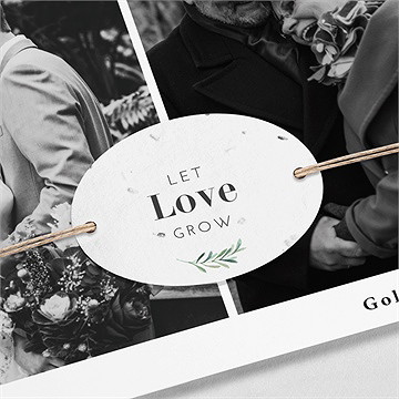 Einladung Hochzeitsjubiläum liebe für immer - saatpapier - vue 2