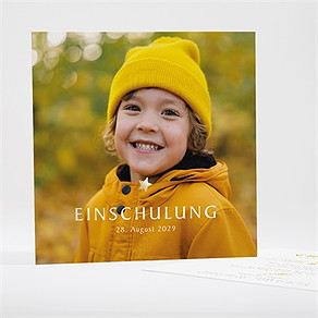 Einladungskarte Einschulung schuleinführung