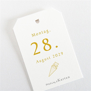 Geschenkanhänger Einschulung Schuleinführung - vue 3