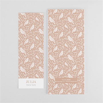 Einladung Taufe kleines vögelchen-fotostreifen - vue 4