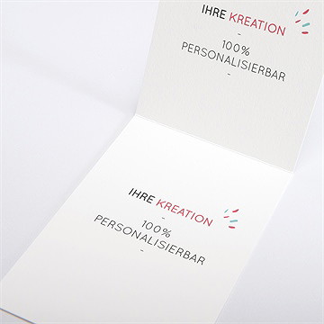 Einladung Hochzeitsjubiläum blanco 15x10cm (n50163) - vue 2