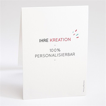 Einladung Hochzeitsjubiläum blanco 15x10cm (n50163) - vue 3