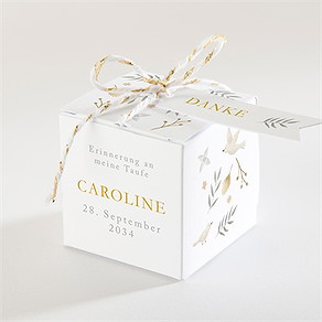 Geschenkbox Taufe zarte eleganz