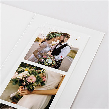 Dankeskarte Hochzeit landkunst - fotostreifen - vue 5