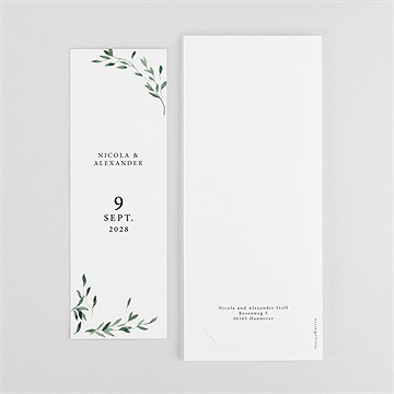 Dankeskarte Hochzeit unter dem olivenbaum - vue 4