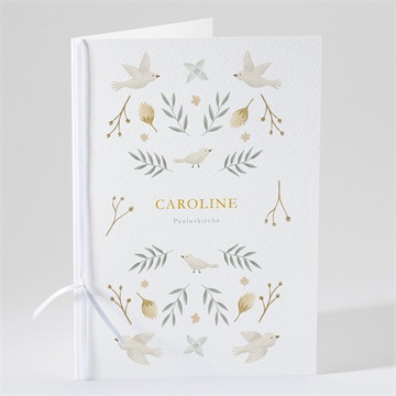 Kirchenheft Taufe Zarte eleganz