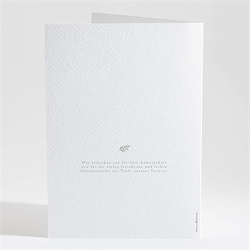 Kirchenheft Taufe zarte eleganz - vue 4