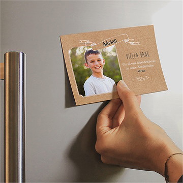 Dankeskarte Konfirmation meine konfirmation - magnet - vue 2