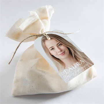 Geschenkanhänger Konfirmation Goldener Ichthus - vue 2