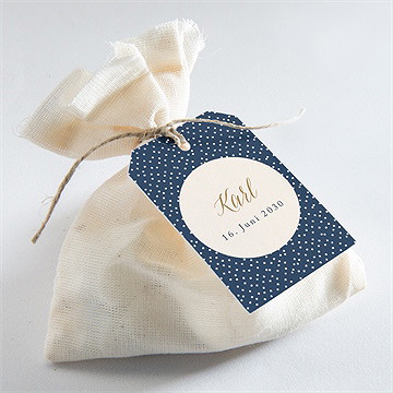 Geschenkanhänger Konfirmation Sterne - vue 2