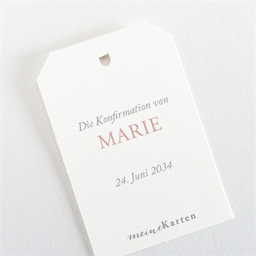 Geschenkanhänger Konfirmation Stille Hoffnung - vue 3