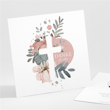 Dankeskarte Konfirmation Stille hoffnung