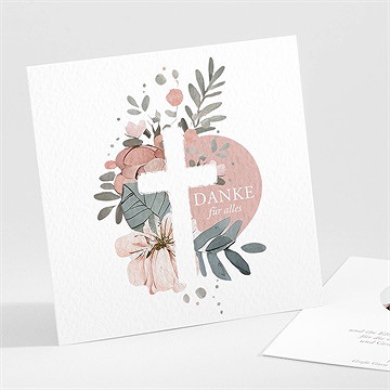 Dankeskarte Konfirmation stille hoffnung