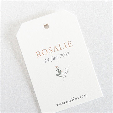 Geschenkanhänger Taufe Freude Pur - vue 3