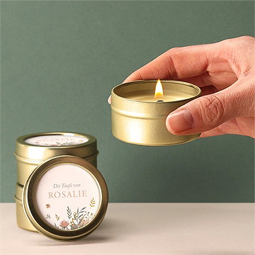 Kerze Taufe Freude Pur - vue 2