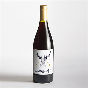 Flaschenetikett Weihnachten christmas gift - vue 2