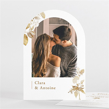 Hochzeitseinladung Herbstliche Zartheit