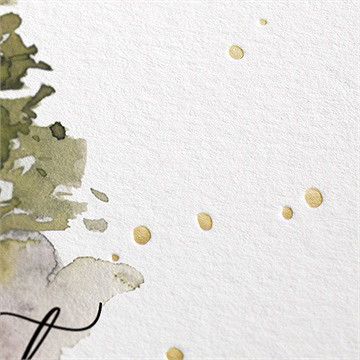 Weihnachtskarte schöne winterlandschaft - vue 2