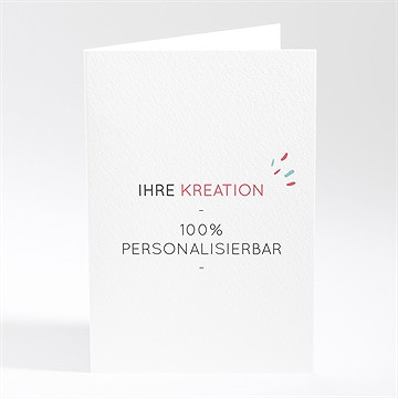 Weihnachtskarte Blanco - 10X14,5Cm (N401891)