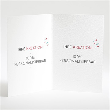 Weihnachtskarte Blanco - 10X14,5Cm (N401891) - vue 2