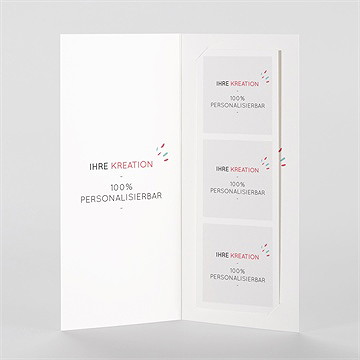 Weihnachtskarte blanco fotostreifen (n981187) - vue 2